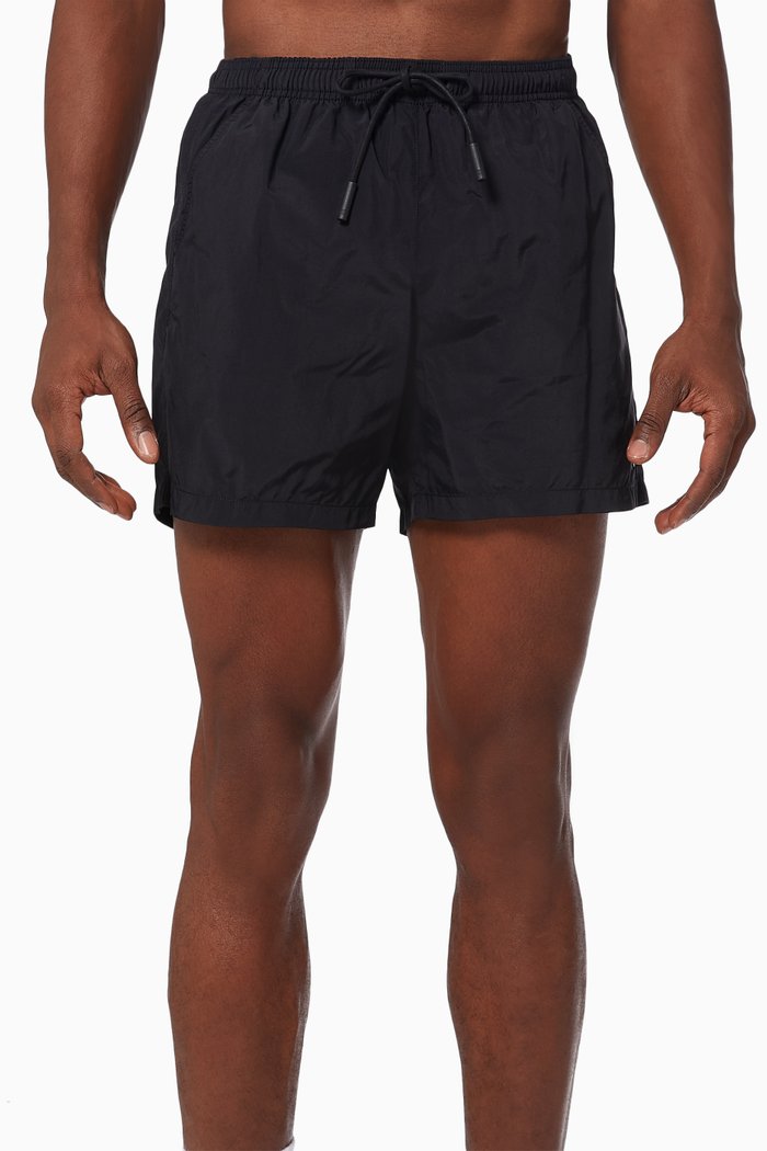 

Cross Swim Shorts in Nylon, Black