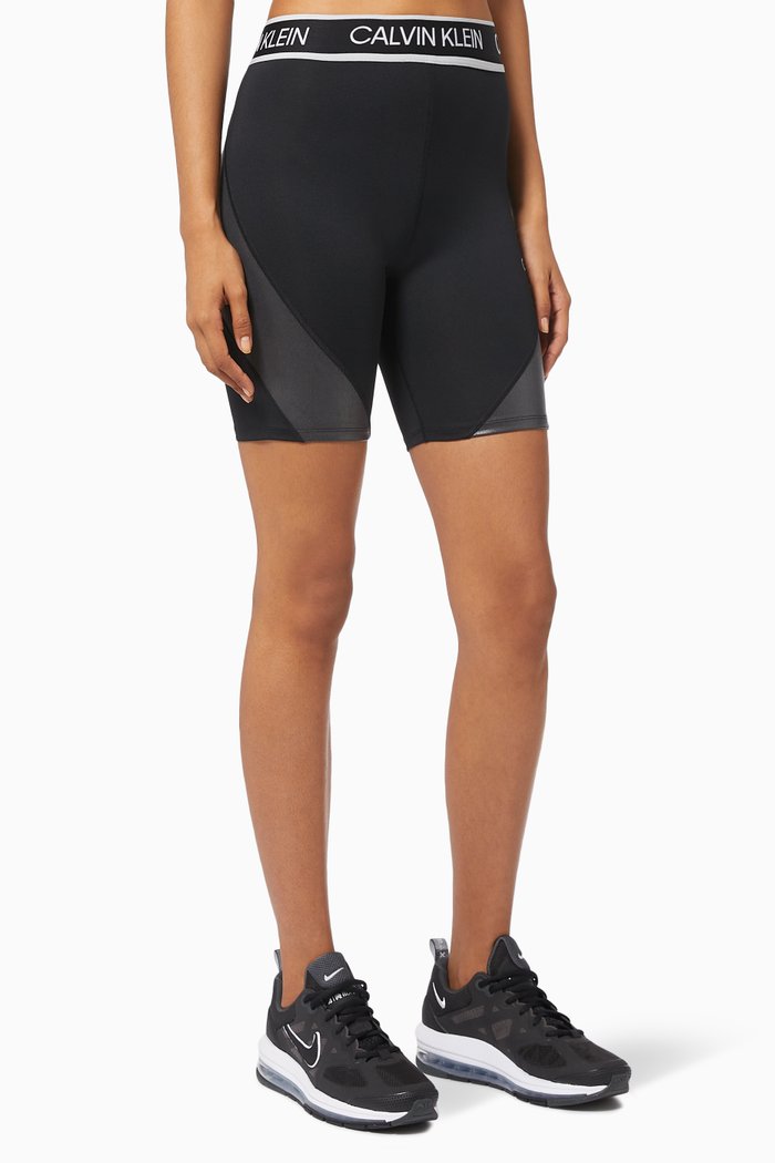 

Tight Gym Shorts in Technical Stretch Blend, Black