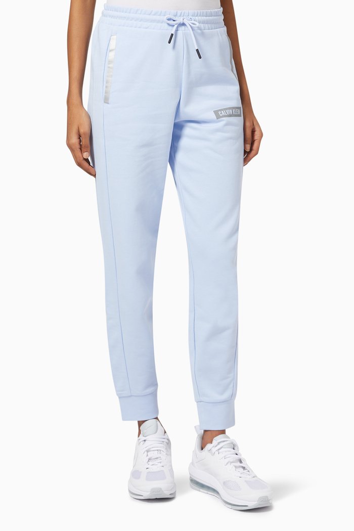 

CK Joggers in Cotton Terry, Blue