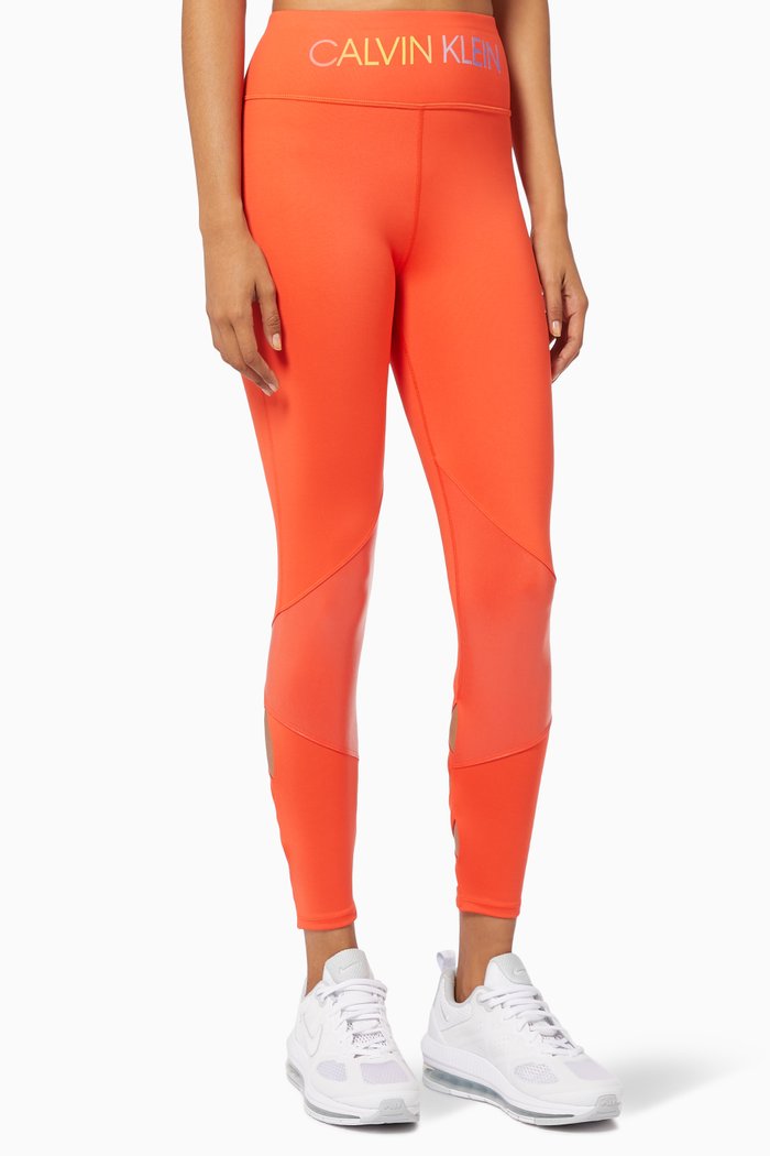 

7/8 Gym Leggings in Technical Stretch Blend, Red