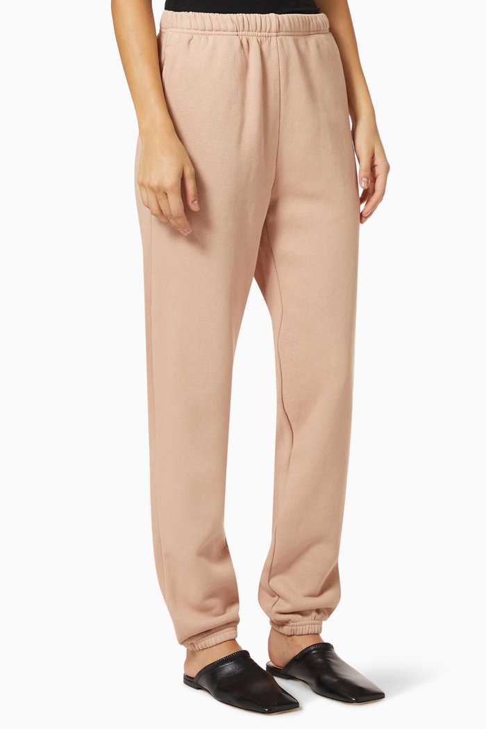

Classic Sweatpants in Heavyweight Cotton Fleece, Pink