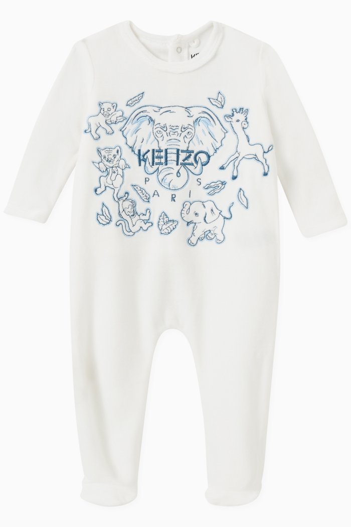 

Elephant Pyjama in Organic Cotton, Neutral