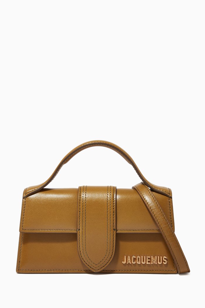 

Le Bambino Mini Bag in Leather, Green