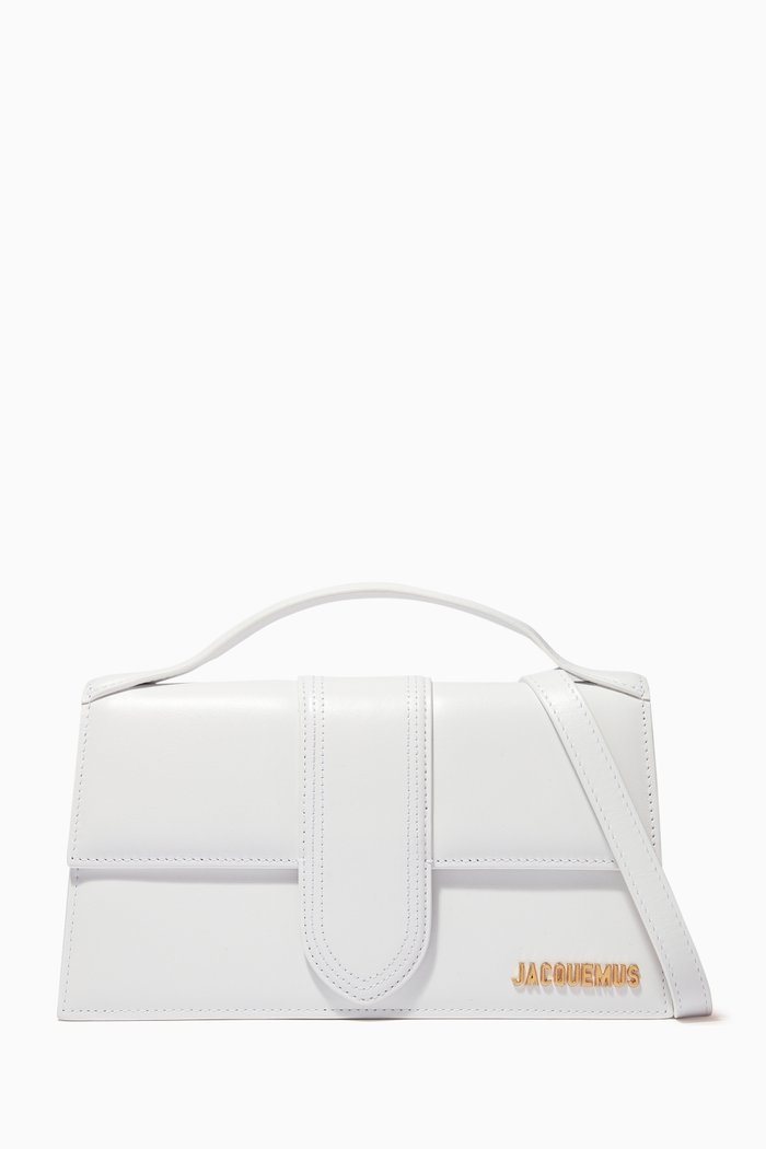 

Le Grand Bambino Bag in Leather, White