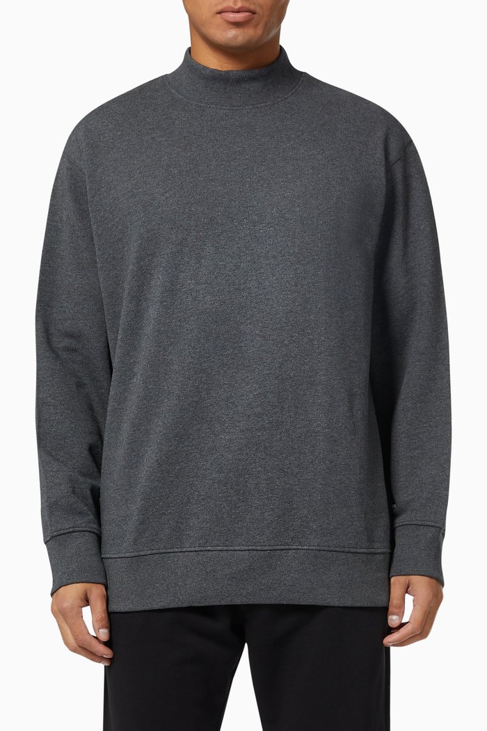 

Selected Standards Sweatshirt in Organic Cotton, Grey