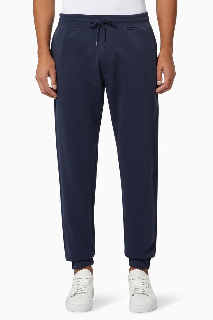 

Selected Standards Sweatpants in Organic Cotton, Blue