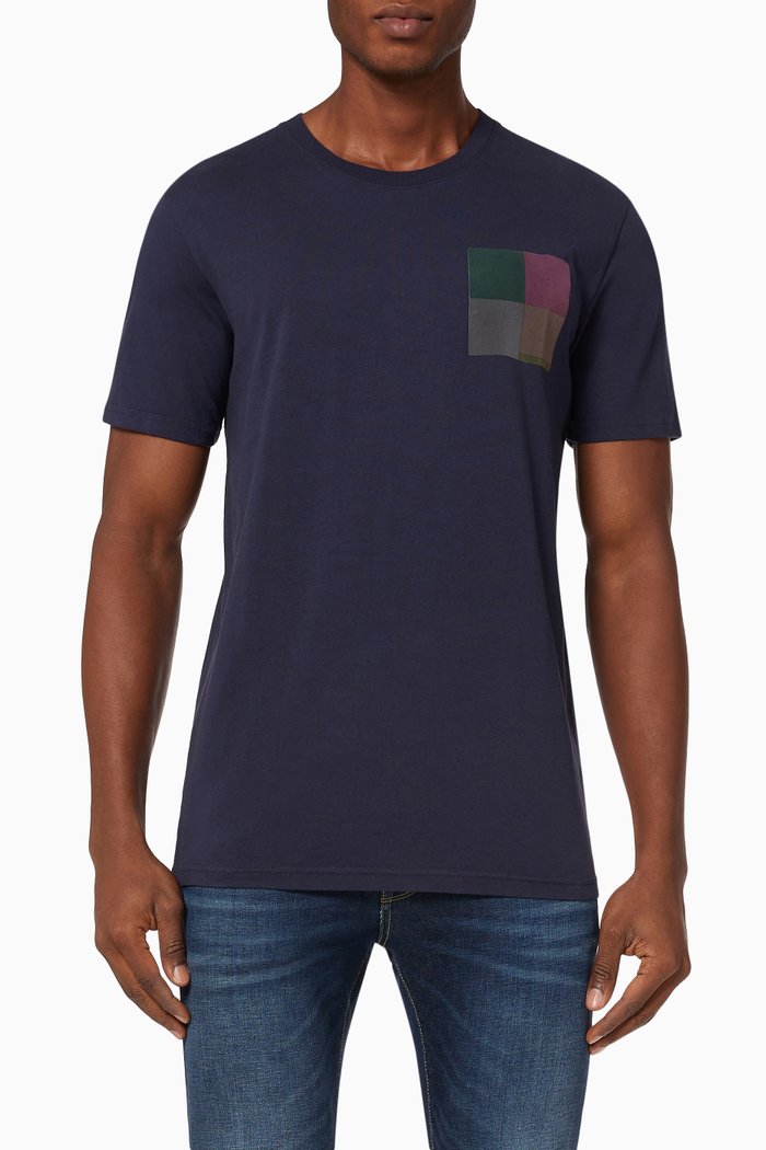 

Laud T-shirt in Organic Cotton Jersey, Blue