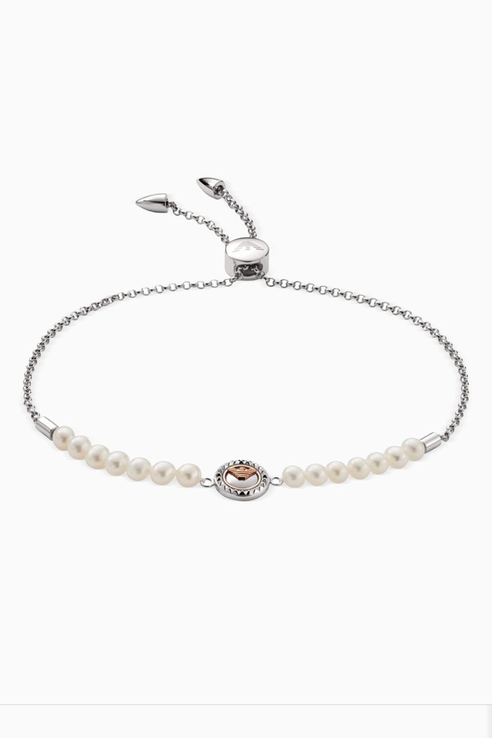 Essential Pearl Bracelet in Sterling Silver