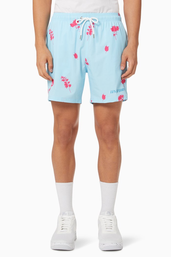 Swimshorts 001 in Technical Fabric, Blue