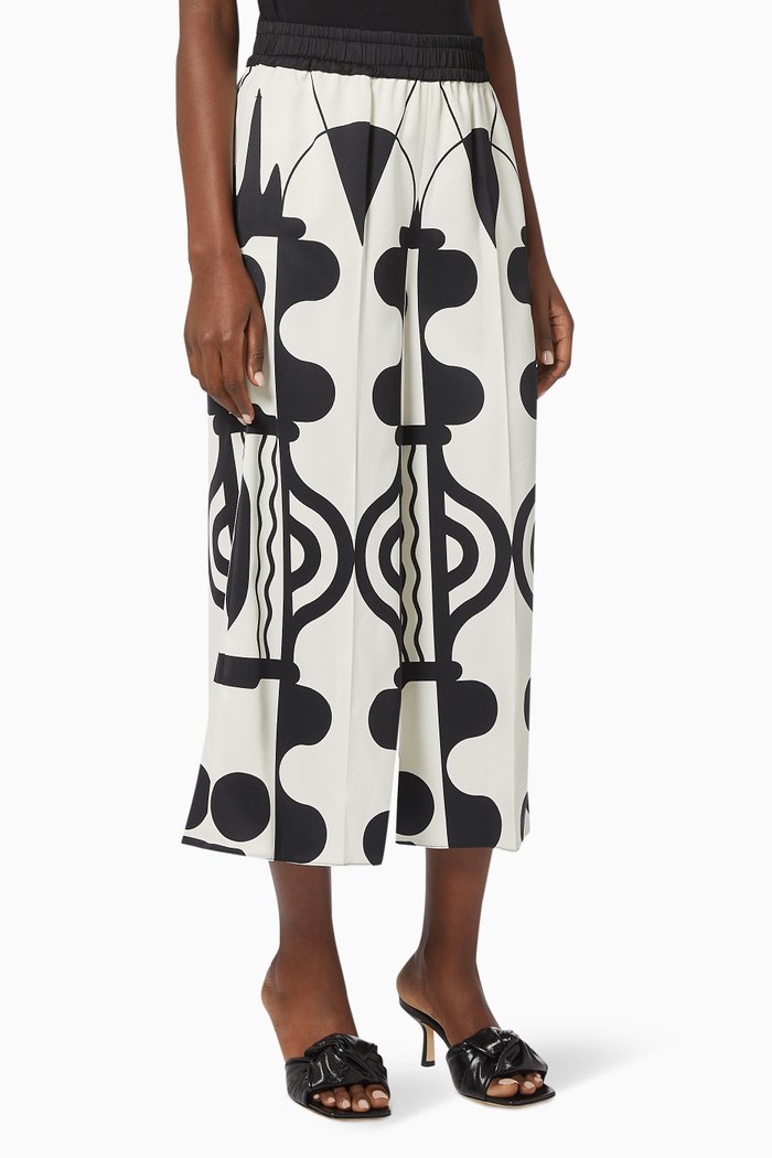 

ART.365 Iller Pants in Satin Crepe, Black