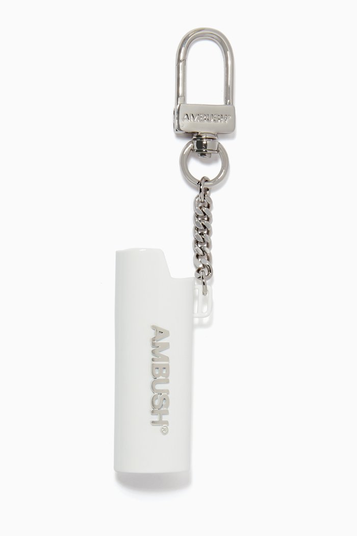 

Lighter Case Key in Sterling Silver, White
