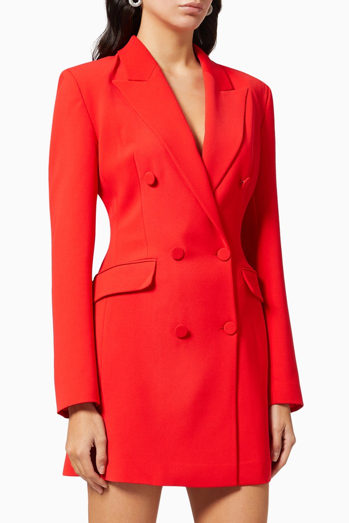 

Elissa Blazer Dress, Red
