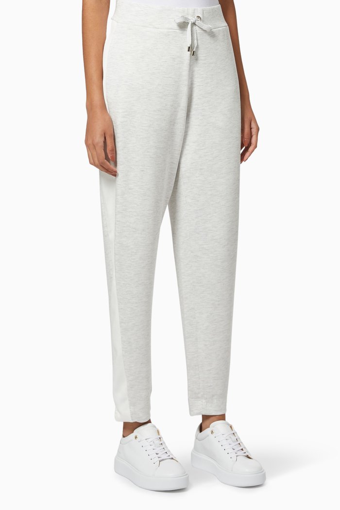 

Yannett Joggers in Viscose Jersey, White