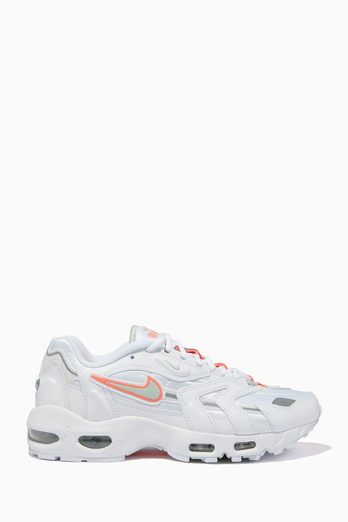 

Air Max 96 II Sneakers in Textile & Leather, White