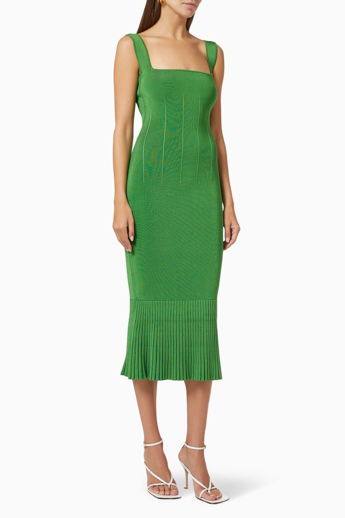 

Atalanta Dress in Viscose, Green