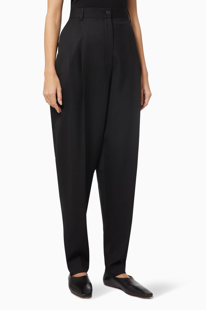 

Malu Pants in Wool, Black