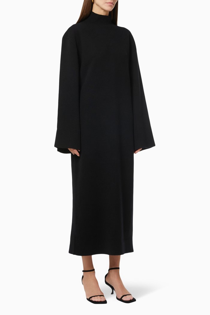 

Doroteo Dress in Cashmere, Black