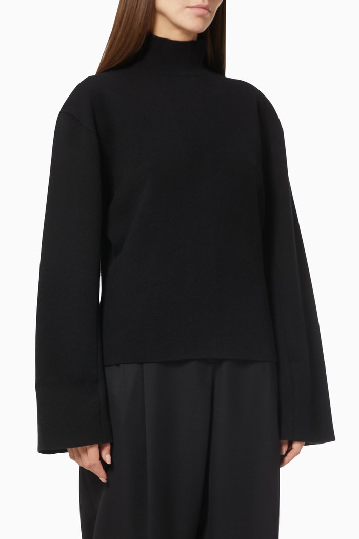 

Delara Top in Cashmere, Black