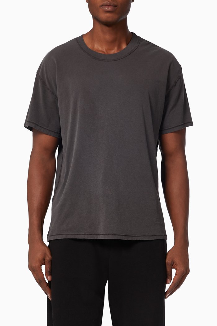 

Inside Out T-shirt in Cotton Jersey, Grey