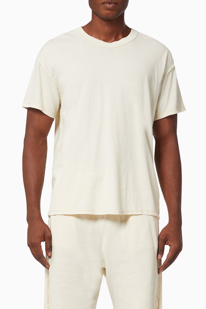 

Inside Out T-shirt in Cotton Jersey, Neutral