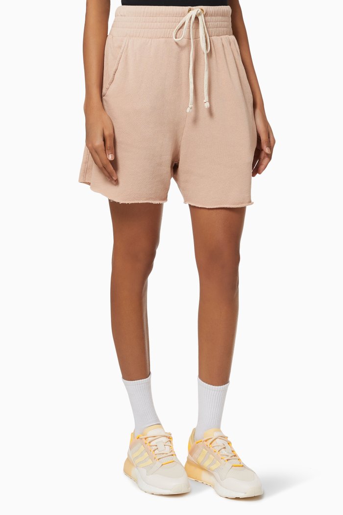 

Yacht Shorts in Cotton Terry, Pink
