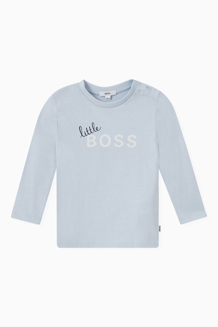 

Little Boss T-shirt in Jersey, Blue