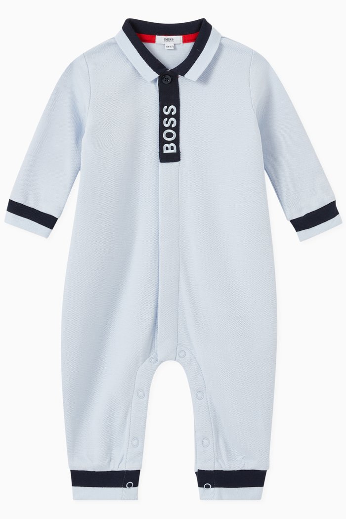 

Logo Overalls Gift Set, Blue