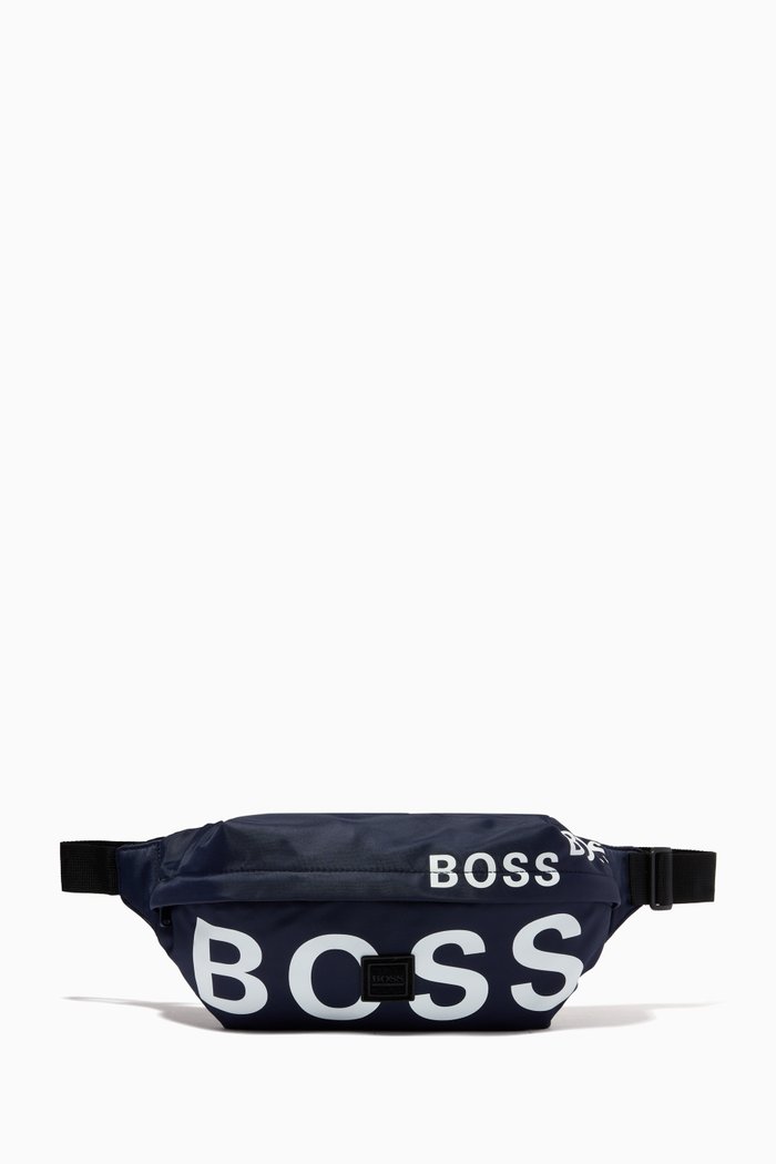 

Logo Waist Bag in Canvas, Blue