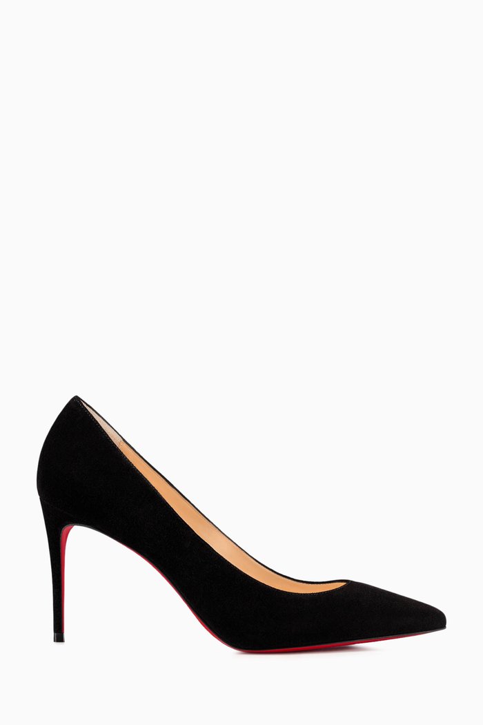 

Kate 85 Pumps in Veau Velours, Black