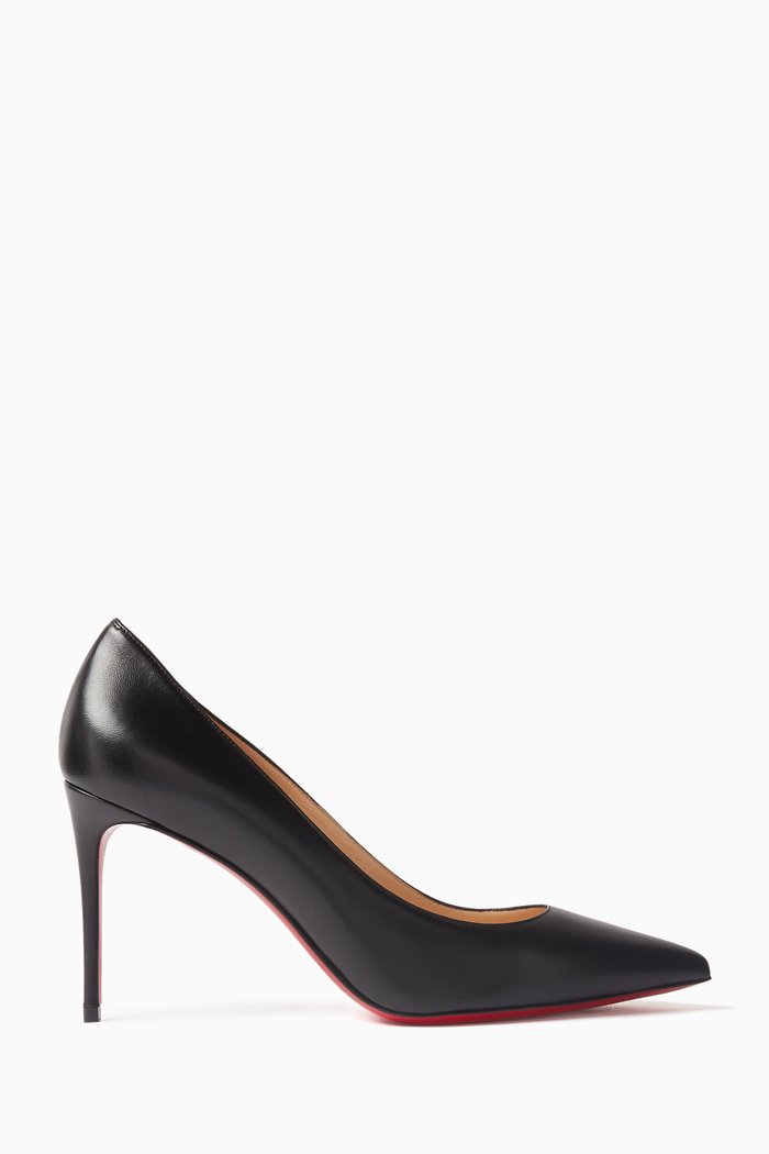 Kate 85 Pumps in Nappa Shiny Leather, Black
