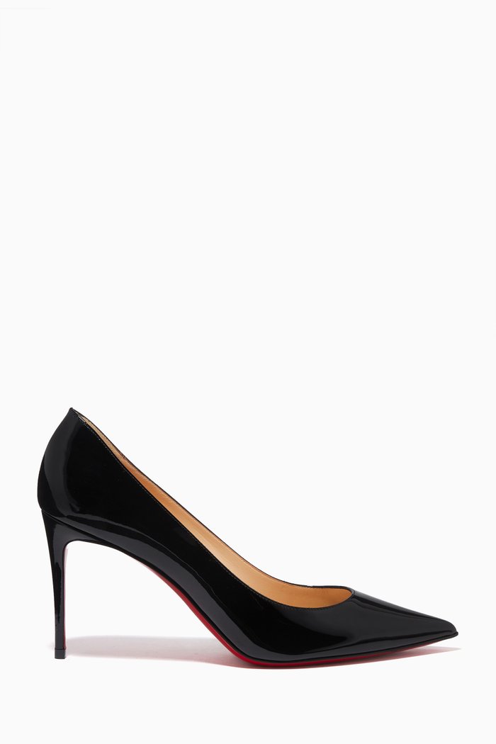 Kate 85 Pumps in Patent Leather, Black