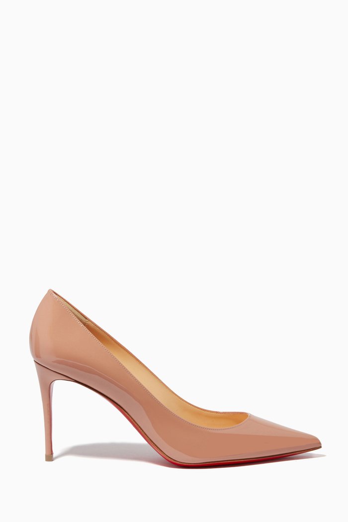 

Kate 85 Pumps in Patent Leather, Neutral