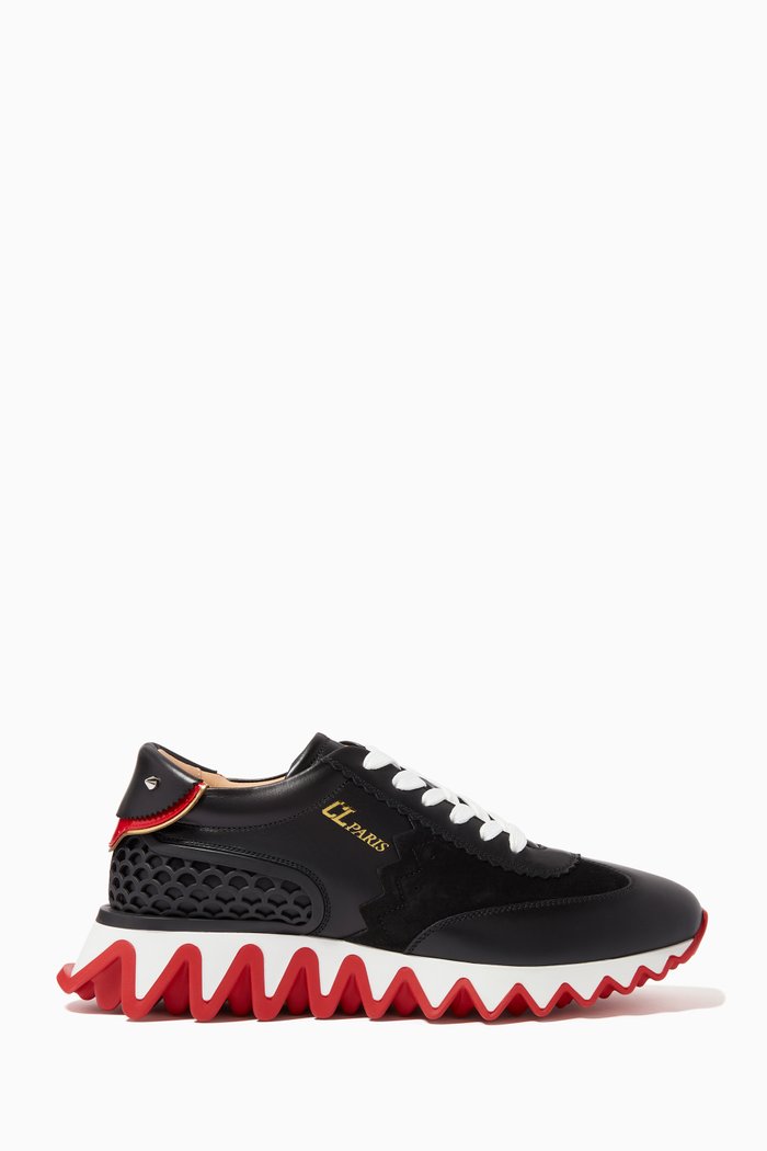 

Loubishark Donna Sneakers in Leather, Multicolour