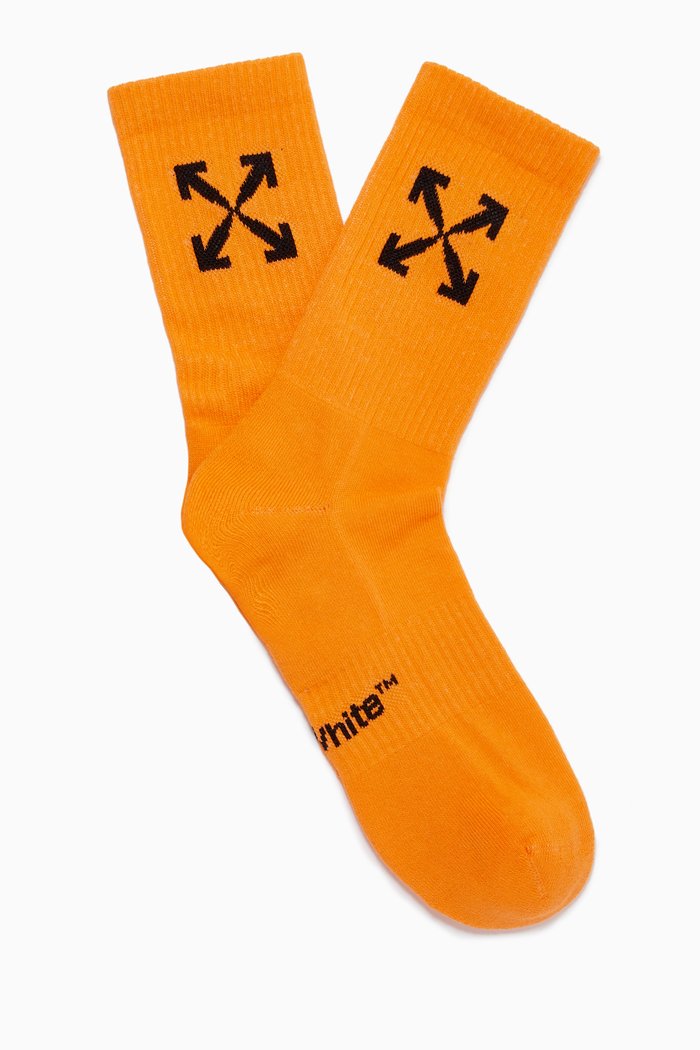 

Arrows Sports Socks in Cotton, Orange