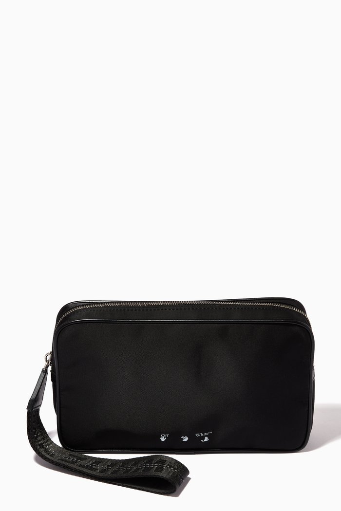 

Industrial Logo Pouch in Nylon, Black