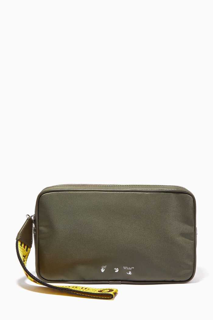 

Industrial Logo Pouch in Nylon, Green