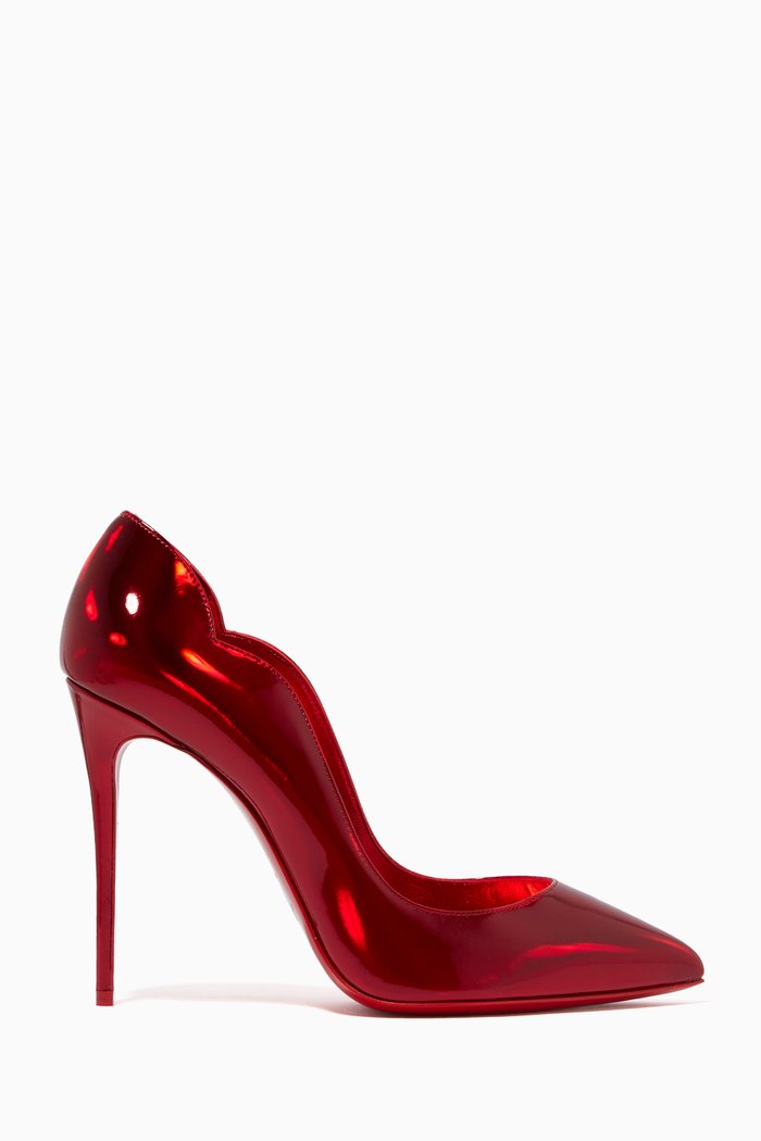 

Hot Chick 100 Pumps in in Psychic Loubi Leather, Multicolour