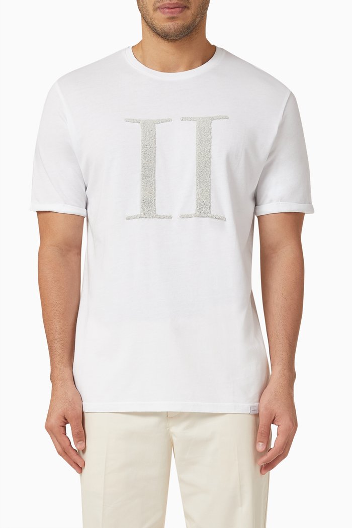 

Encore Logo T-shirt in Jersey, White