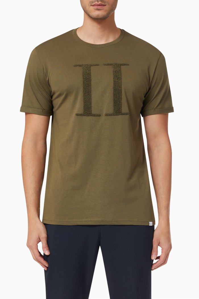 

Encore Logo T-shirt in Jersey, Green
