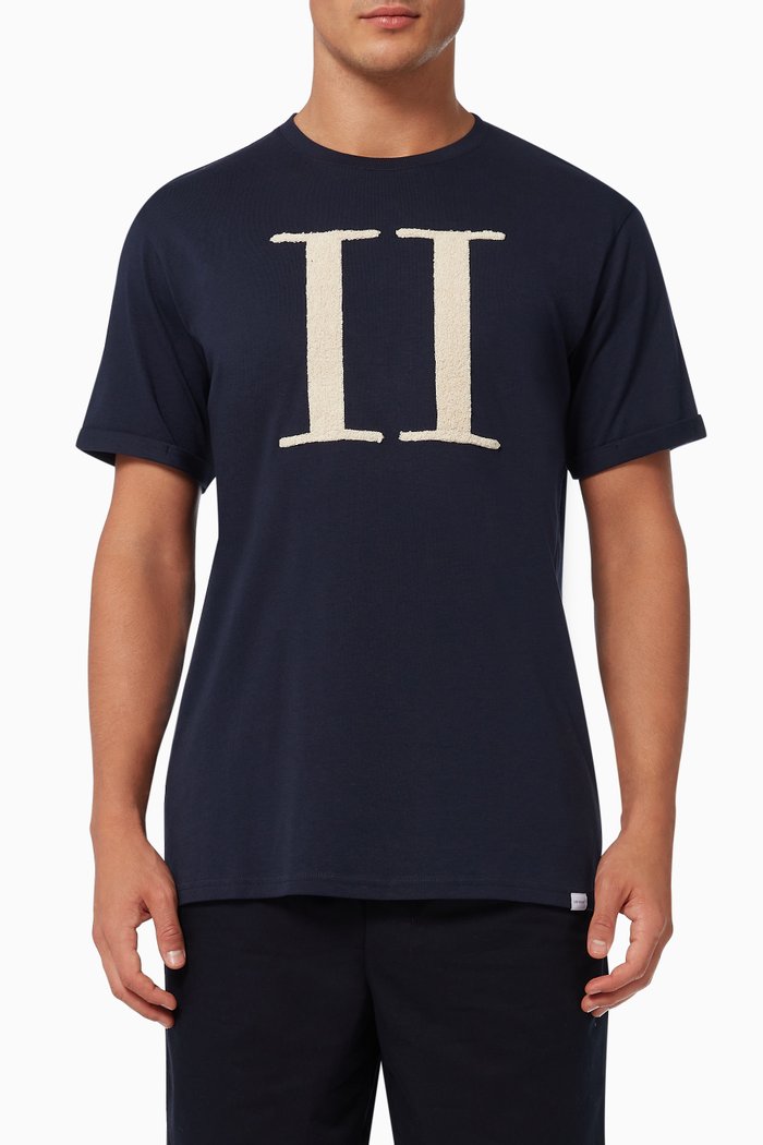 

Encore Logo T-shirt in Jersey, Blue