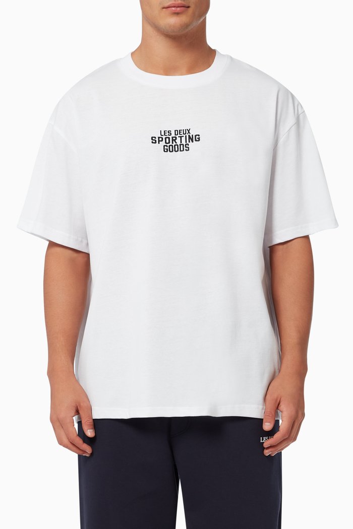 

Sporting Goods T-shirt in Recycled Jersey, White