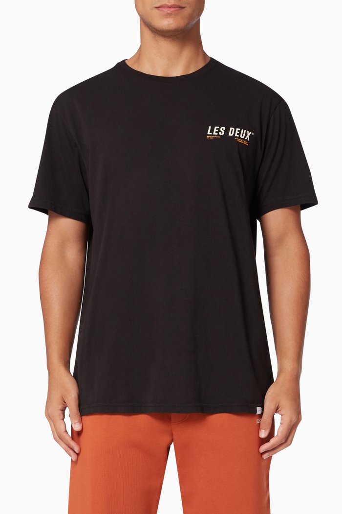 

Columbus T-shirt in Cotton Jersey, Black