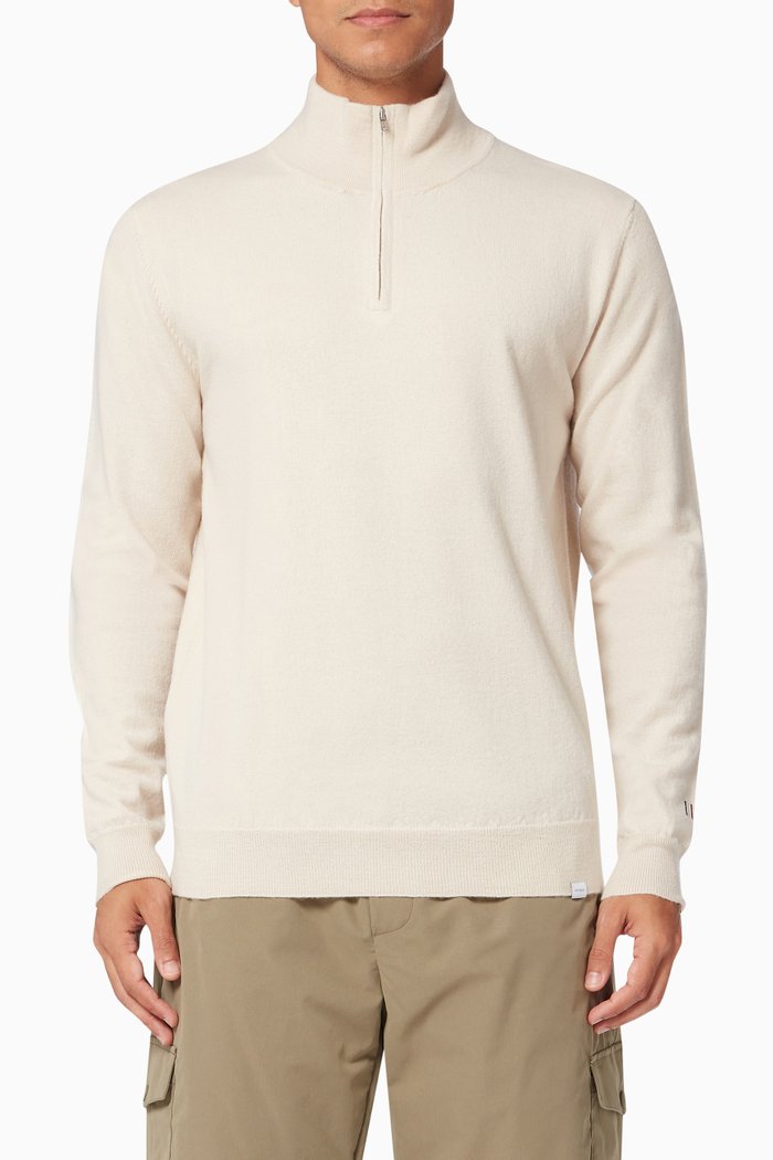 

Edgar Sweater in Wool Knit, Neutral