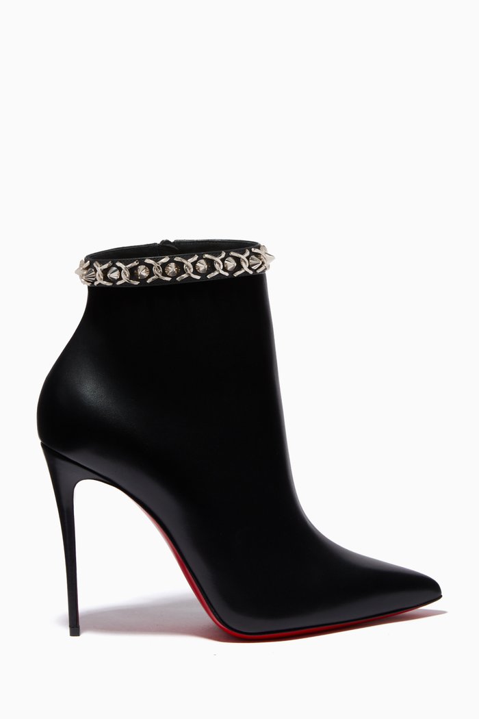 

Booty Chain 100 Ankle Boots in Leather, Multicolour