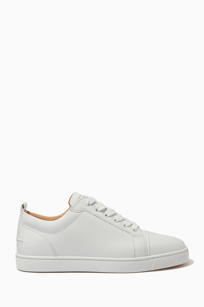 Louis Junior Sneakers in Leather, White