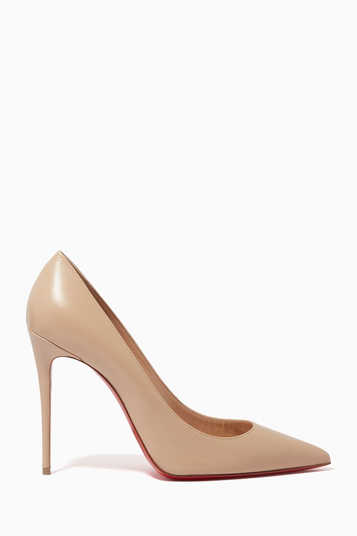 Kate 100 Pumps in Nappa Leather, Neutral