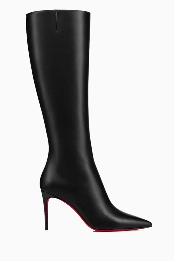 

Kate Botta 85 Boots in Leather, Black