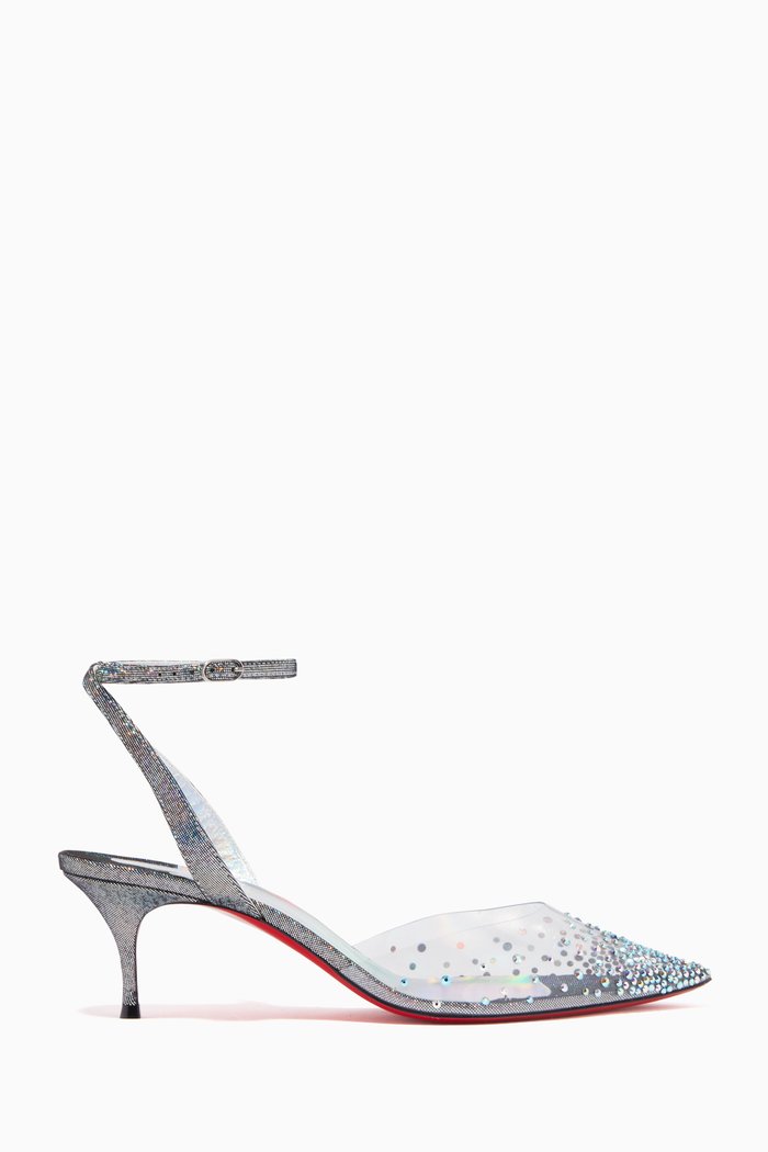 

Spikaqueen 55 Pumps in Iridescent Fabric, Multicolour