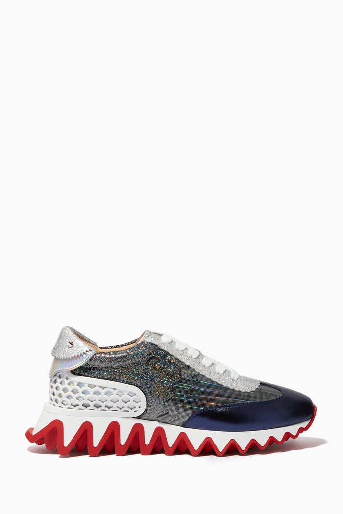 

Loubishark Donna Sneakers in Leather, Multicolour