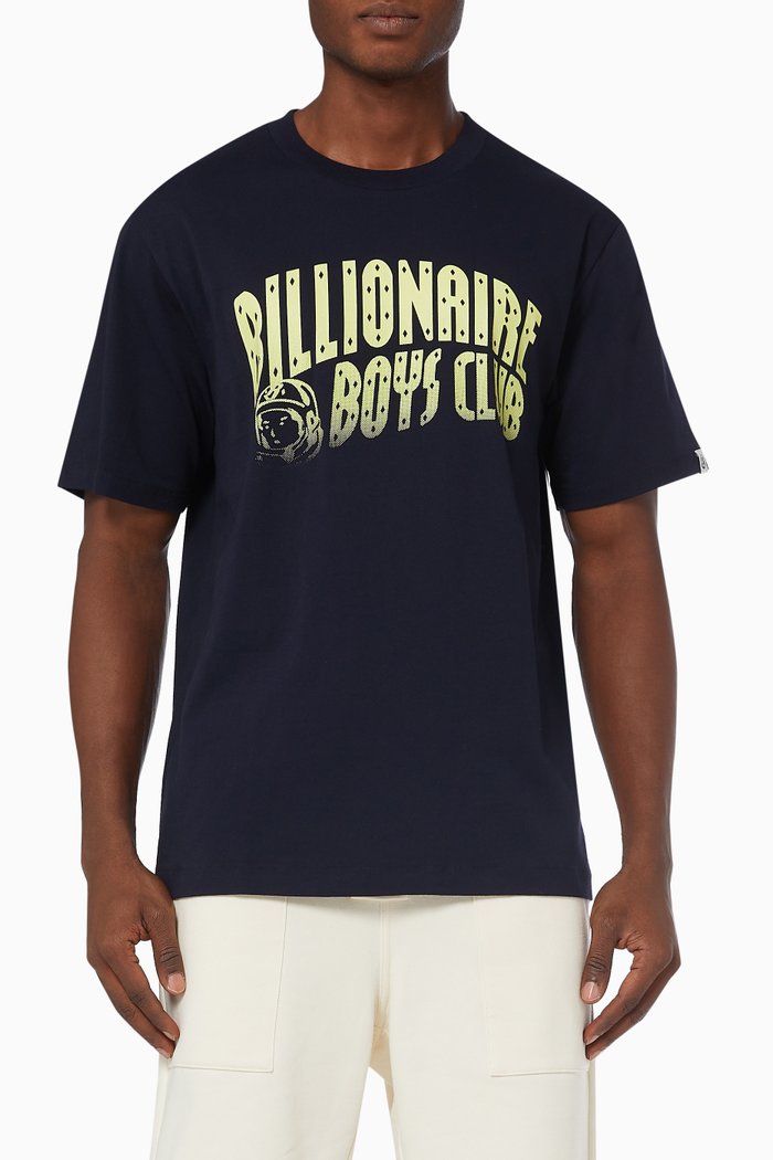 

Arch Logo Gradient T-shirt in Cotton Jersey, Blue